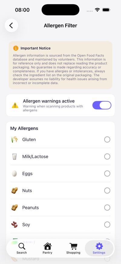 Allergen